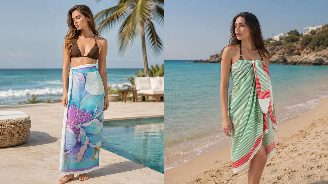Beach Sarong for Women: Choosing Length, Fabric and Print
