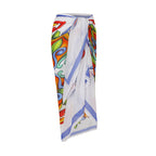 Majolica Mosaic Resort Sarong - Multicolour Motif