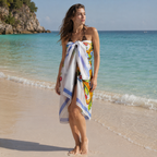 Majolica Mosaic Resort Sarong - Multicolour Motif