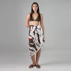 Into The Wild Zebra Print Resort Sarong