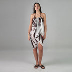Into The Wild Zebra Print Resort Sarong