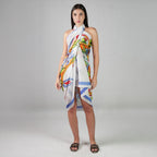 Majolica Mosaic Resort Sarong - Multicolour Motif